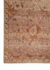 someplace in time red and orange afghan wool hand knotted Rug - Corner someplace in time red and orange afghan wool hand knotted Rug - Corner