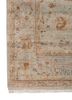 someplace in time blue wool hand knotted Rug - Corner someplace in time blue wool hand knotted Rug - Corner