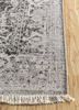 viscaya grey and black afghan wool hand knotted Rug - Corner