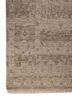 someplace in time ivory wool hand knotted Rug - Corner