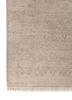 someplace in time ivory wool hand knotted Rug - Corner