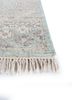 viscaya green afghan wool hand knotted Rug - Corner