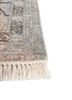 erbe ivory afghan wool hand knotted Rug - Corner