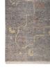 someplace in time grey and black afghan wool hand knotted Rug - Corner someplace in time grey and black afghan wool hand knotted Rug - Corner