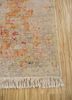 far east ivory afghan wool hand knotted Rug - Corner far east ivory afghan wool hand knotted Rug - Corner