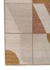 aakar by kavi gold wool and silk hand knotted Rug - Corner aakar by kavi gold wool and silk hand knotted Rug - Corner