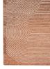 azalea red and orange wool and silk hand knotted Rug - Corner azalea red and orange wool and silk hand knotted Rug - Corner