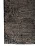 azalea grey and black wool and silk hand knotted Rug - Corner azalea grey and black wool and silk hand knotted Rug - Corner