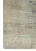 entropy ivory wool and silk hand knotted Rug - Corner entropy ivory wool and silk hand knotted Rug - Corner