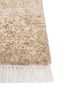 entropy gold wool and silk hand knotted Rug - Corner entropy gold wool and silk hand knotted Rug - Corner
