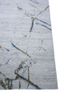 urban pause by kavi grey and black wool and silk hand knotted Rug - Corner urban pause by kavi grey and black wool and silk hand knotted Rug - Corner