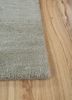 urban pause by kavi green wool and silk hand knotted Rug - Corner urban pause by kavi green wool and silk hand knotted Rug - Corner