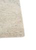 urban pause by kavi ivory wool and silk hand knotted Rug - Corner