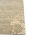 urban pause by kavi green wool and silk hand knotted Rug - Corner urban pause by kavi green wool and silk hand knotted Rug - Corner