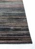 hidden by kavi grey and black wool and silk hand knotted Rug - Corner hidden by kavi grey and black wool and silk hand knotted Rug - Corner