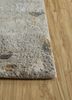 free verse by kavi ivory wool and silk hand knotted Rug - Corner free verse by kavi ivory wool and silk hand knotted Rug - Corner