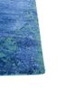 free verse by kavi blue silk hand knotted Rug - Corner free verse by kavi blue silk hand knotted Rug - Corner