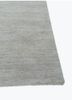 urban pause by kavi grey and black wool and silk hand knotted Rug - Corner urban pause by kavi grey and black wool and silk hand knotted Rug - Corner