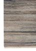 entropy grey and black wool and silk hand knotted Rug - Corner entropy grey and black wool and silk hand knotted Rug - Corner