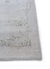 urban pause by kavi ivory wool and silk hand knotted Rug - Corner