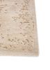 urban pause by kavi ivory wool and silk hand knotted Rug - Corner urban pause by kavi ivory wool and silk hand knotted Rug - Corner