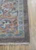 erbe grey and black wool hand knotted Rug - Corner