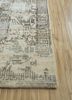 erbe grey and black afghan wool hand knotted Rug - Corner