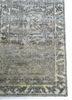 viscaya grey and black afghan wool hand knotted Rug - Corner
