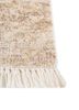 entropy ivory afghan wool and silk hand knotted Rug - Corner entropy ivory afghan wool and silk hand knotted Rug - Corner