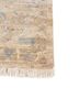 viscaya gold afghan wool and silk hand knotted Rug - Corner