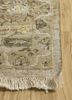 viscaya gold afghan wool and silk hand knotted Rug - Corner