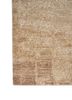 entropy beige and brown wool and silk hand knotted Rug - Corner entropy beige and brown wool and silk hand knotted Rug - Corner