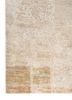 entropy ivory wool and silk hand knotted Rug - Corner entropy ivory wool and silk hand knotted Rug - Corner