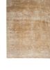 entropy ivory wool and silk hand knotted Rug - Corner entropy ivory wool and silk hand knotted Rug - Corner