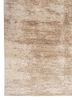 entropy ivory wool and silk hand knotted Rug - Corner entropy ivory wool and silk hand knotted Rug - Corner