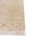 far east beige and brown afghan wool and silk hand knotted Rug - Corner far east beige and brown afghan wool and silk hand knotted Rug - Corner