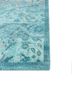 far pavilions blue wool and silk hand knotted Rug - Corner far pavilions blue wool and silk hand knotted Rug - Corner