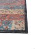far pavilions red and orange wool and silk hand knotted Rug - Corner far pavilions red and orange wool and silk hand knotted Rug - Corner