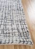 project error by kavi grey and black wool and bamboo silk hand knotted Rug - Corner project error by kavi grey and black wool and bamboo silk hand knotted Rug - Corner