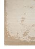unfold by kavi ivory wool and bamboo silk hand knotted Rug - Corner unfold by kavi ivory wool and bamboo silk hand knotted Rug - Corner