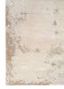 chaos theory by kavi ivory wool and bamboo silk hand knotted Rug - Corner chaos theory by kavi ivory wool and bamboo silk hand knotted Rug - Corner