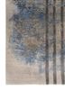 aakar by kavi grey and black wool and bamboo silk hand knotted Rug - Corner aakar by kavi grey and black wool and bamboo silk hand knotted Rug - Corner