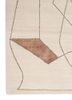 aakar by kavi ivory wool and bamboo silk hand knotted Rug - Corner aakar by kavi ivory wool and bamboo silk hand knotted Rug - Corner