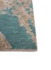 chaos theory by kavi green wool and bamboo silk hand knotted Rug - Corner chaos theory by kavi green wool and bamboo silk hand knotted Rug - Corner