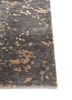 chaos theory by kavi grey and black wool and bamboo silk hand knotted Rug - Corner chaos theory by kavi grey and black wool and bamboo silk hand knotted Rug - Corner