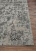 chaos theory by kavi grey and black wool and bamboo silk hand knotted Rug - Corner chaos theory by kavi grey and black wool and bamboo silk hand knotted Rug - Corner