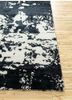 project error by kavi ivory wool and bamboo silk hand knotted Rug - Corner
