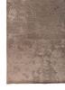 project error by kavi beige and brown wool and bamboo silk hand knotted Rug - Corner
