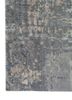 chaos theory by kavi grey and black wool and bamboo silk hand knotted Rug - Corner chaos theory by kavi grey and black wool and bamboo silk hand knotted Rug - Corner