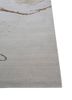 chaos theory by kavi ivory wool and bamboo silk hand knotted Rug - Corner